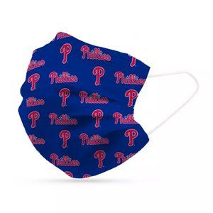 Adult Philadelphia Phillies 6-Pack Disposable Face Masks